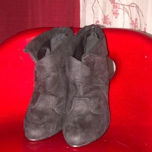 Black 3in. Heeled Booties